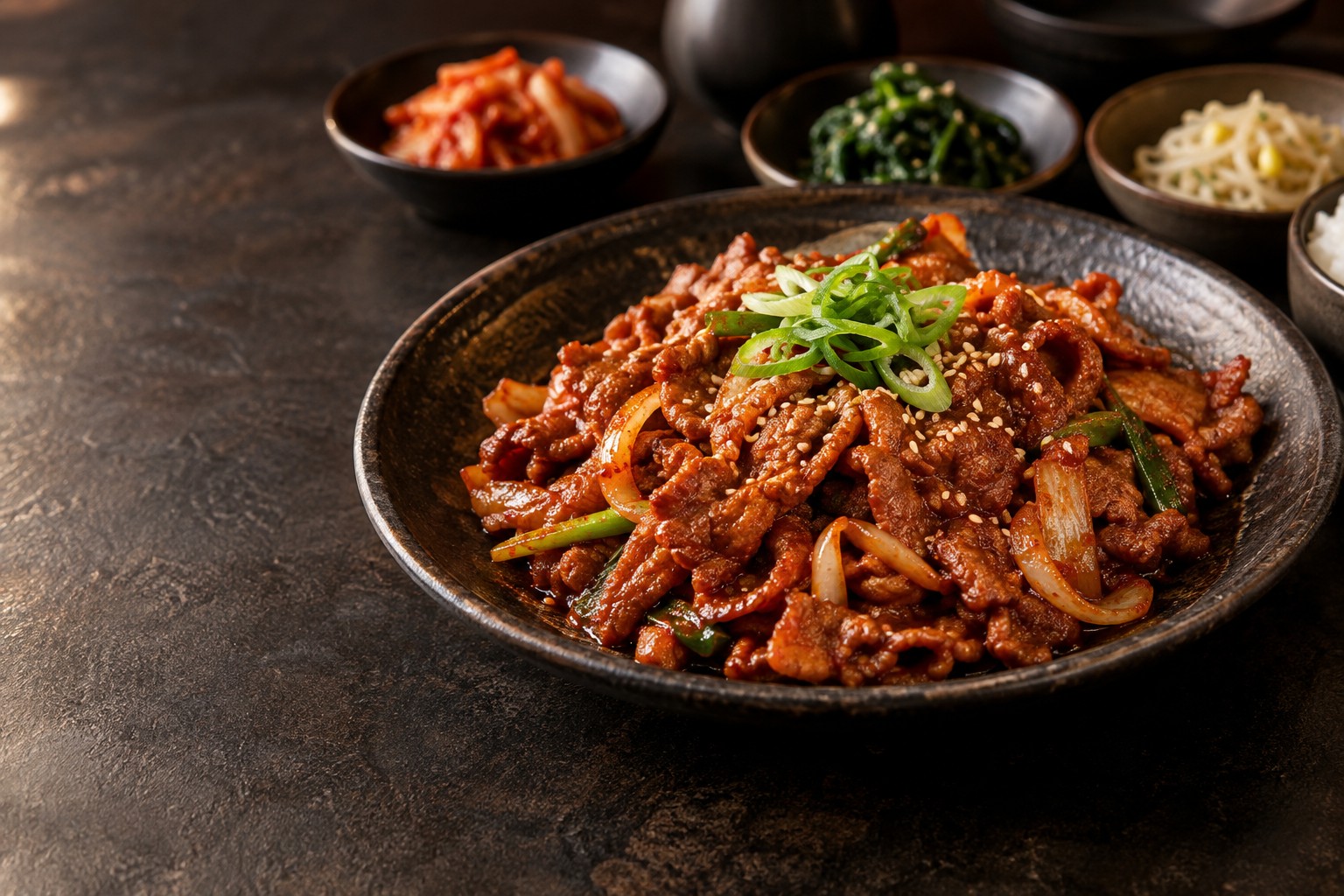 한식 식당, 첫 메뉴 설계